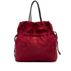 프라다 중고 2000-2025 테수토 로고 드로스트링 토트 백