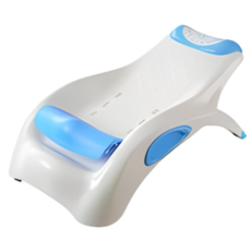 兒童折疊洗頭椅 (沐浴椅/閱讀椅), 水藍色, 1個