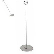 팔땨 원형스텐꽂이 대 2개입 네임택꽂이 메뉴꽂이 POP꽂이