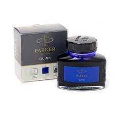 파카 큉크 병잉크 57ml, 블루, 1개