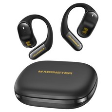 몬스터 오픈 이어 AC326 블루투스 이어셋 MH22219, 블랙