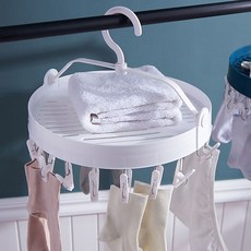 접이식 휴대용 빨래 양말 건조대, 화이트