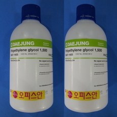 폴리에틸렌글리콜 4000 [CP] 500G 1KG (KOR) Polyethylene glycol 4 000, SAM-#4000(500G)