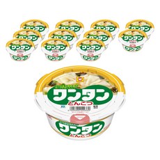 Maruchan 即食豚骨風味餛飩湯, 12入