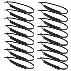 자동차 겨울 미끄럼 방지 스노우 체인 트셀러 바퀴 이중 그루브 비상 액세서리 20, 20pcs B