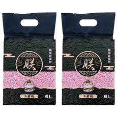 朕 御用豆腐砂, 水蜜桃, 6L, 2包