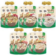 아이꼬야 맘스쿠킹 12개월 진밥 5종 각2팩 (소고기와두부2+닭백숙2+소고기된장전골2+소불고기2+소고기두부전골2) 총10팩
