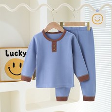 兒童家居服套裝 長袖上衣長褲套裝
