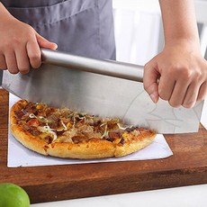 푸름살림 피자칼 반죽 나이프 베이킹 커터기 스텐 반달 제빵, 상세페이지 참조, 1개