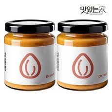 무첨가 무심 아몬드버터 260g 2병 국내제조 무설탕 무가당 아몬드100, 2개