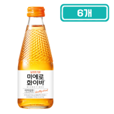 현대약품 미에로화이바, 210ml, 6개