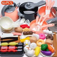 인형의집 토끼집 장난감 kidkraft 돌하우스 키드크래프트 바비 하우스, Pink 61pcs