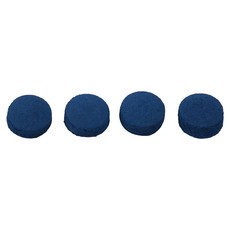50 Pcs 당구 큐 팁 9mm 풀 당구 큐 팁 풀 큐 및 스누커와 호환용 교체, 01 Blue, 1개