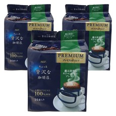 조금호화로운커피숍 프리미엄 드립 킬리만자로 블렌드, 3개, 14개입