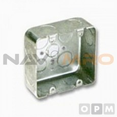 제이큐 스위치 철 4각박스 1EA 44mm X ( 3매입 ), 제이큐 스위치 철 4각박스 1EA 44mm X ( 3매