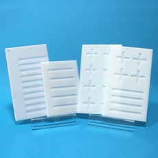 [줄눈마트] 아크릴 샘플판 줄눈 샘플판, 2. 아크릴 줄눈 샘플판-일자 10줄, 1개