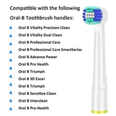 8정밀 클린 가지 민감성 (부드러움) 구강 용 전동 칫솔 헤드-b 파워/프로 헬스/트라이엄프/3D 엑셀/활력