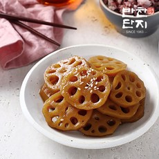 반찬단지 연근조림 120g 밑반찬 반찬, 1개