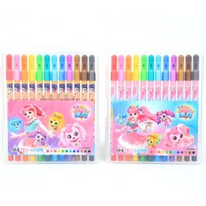 Catch Teenieping 12色簽字筆, 2個