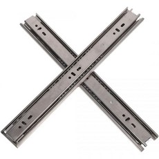 가르넥 2개 접이식 측면 장착 서랍 레일 내하중 풀 익스텐션 볼, 가르넥 2개 접이식 측면 장착 서랍 레일 내하중 풀 익