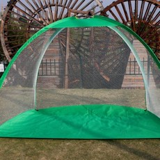 연습 실외 스윙 골프 비거리 텐트형 네트 연습용 퍼팅 개연 실내, 1개, E텐트골프네트 블랙1M