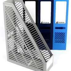 올리버샵 책꽂이파일 종이서류꽂이, 그린