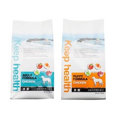 珍饌 養生犬糧 幼犬成犬配方 歐洲無穀 雞肉 1.5公斤, 1個, B.養生幼犬(1.5kg), 1.5kg