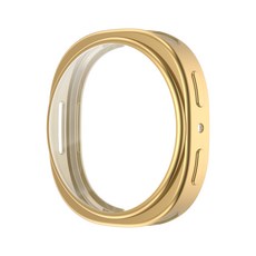 갤럭시워치8 호환 풀커버 케이스 TPU 투명 보호필름 40mm 44mm, 골드, 1개