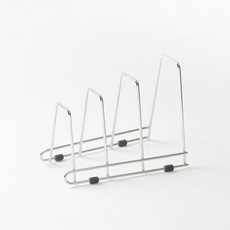 JAJU 브랜드관 스텐 와이어 팬 정리대 세로형 501251, JAJU 브랜드관 스텐 와이어 팬 정리대 세로형 501