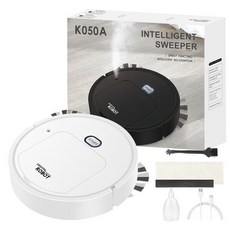 KeLeDi 智能掃地機器人 K050A，掃地吸塵拖地噴霧四合一, 白色, K050A