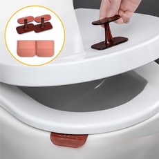 샌드샌드 변기뚜껑손잡이 커버손잡이2p+시트손잡이2p, 레드, 1세트