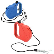 WSMall 애완용 자동 리드줄 중형견줄, 랜덤, 1개