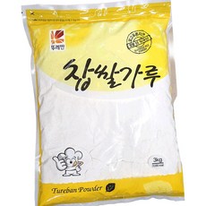 뚜레반 찹쌀 가루 복합 3kg 경단, 1개