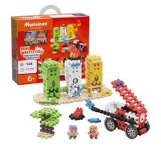 마리오넥스 미니와플 소프트 블록 퍼즐, 소방 작전 148pcs, 1개