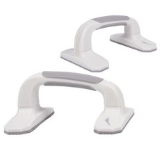 프로스펙스 에센셜 푸쉬업바 손목부담은 적은 경사각 설계 논슬립 패드 적용 H자형 프레임, 본화이트