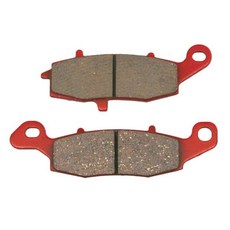데이토나(Daytona) 오토바이용 브레이크 패드 메탈 W800 CAFE/STREET(19-22) 에스트레야(07-17) GSR750(11-, 04 빨간 패드, 1개