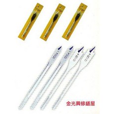 金光興修繕屋 木工扁鑽 1/4 5/16 1/2 5/8 3/4 13/16 7/8 15/16 1-1/8, 詳見包裝, 1/4(6.5mm)