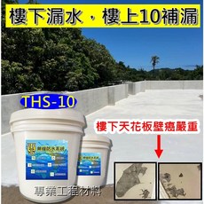 屋頂漏水防水 THS10滲透結晶 正負水壓 飲用水池 地下室 壁癌, 1個