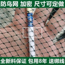 熱銷爆款 #防護網 網果園防鳥網尼龍養殖戶外天網大棚魚塘稻田防鳥菜園庭院陽臺家用網, 12股2釐米網孔,10米寬（需要幾米拍幾件）