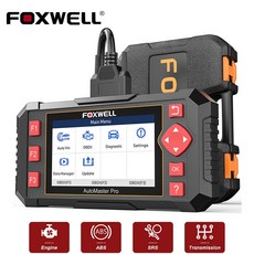 FOXWELL NT604 엘리트 OBD2 스캐너 4 시스템 자동차 진단 II 코드 리더 VIN 스캔 전문, 협력사, 1개