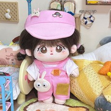 20cm 인형 인형옷 잠옷 공주 아이돌 의상 드레스 솜인형옷 귀여운 로리타 솜깅이 솜인형, 야구 소녀