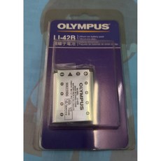 OLYMPUS LI-42B 鋰離子電池, 1個, 原廠電池(庫存出清 保固三個月)
