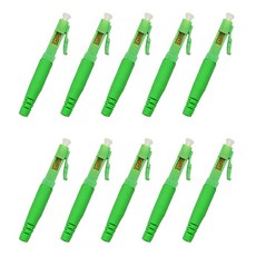 10Gtek LC-APC 광섬유 퀵 커넥터 고속 조립 250900μm 2030mm 싱글 모드 케이블 CATV PON 장거리 네트워크용 10개 팩