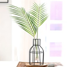 Happy Village 棕櫚葉+花瓶組, 混色, 1套