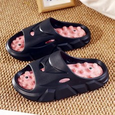 지압판 슬리퍼 발바닥 마사지 신발 남녀공용 경락 케어