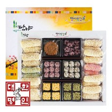 전통 한과선물세트 꽃창포 2단, 1개