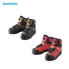 시마노 FS-175U 고어텍스 갯바위 펠트화(블랙/레드), 블러드 레드, 265