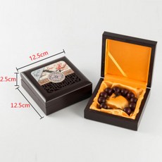 비녀보관함 비녀 원목 복고풍 주얼리 레트로 엔틱 C, 1개, F_올리브색 12.5x12.5x1