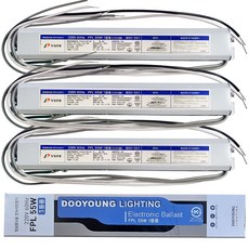 두영조명 전자식 형광등 안정기 FPL 55w 1등용 3개입, 3개
