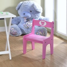 生活大發現 兒童多功能學習桌椅組，DIY兒童椅/電腦桌，書桌辦公桌，學習遊戲桌, 時尚白, 粉紅色 / 深藍色 / 時尚白